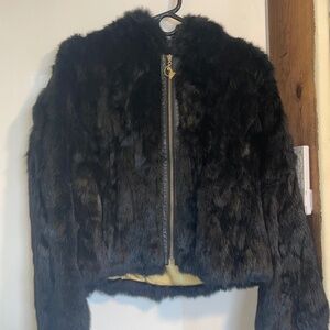 Vintage Baby Phat rabbit fur coat
Small tear on back, about a 2 inches long